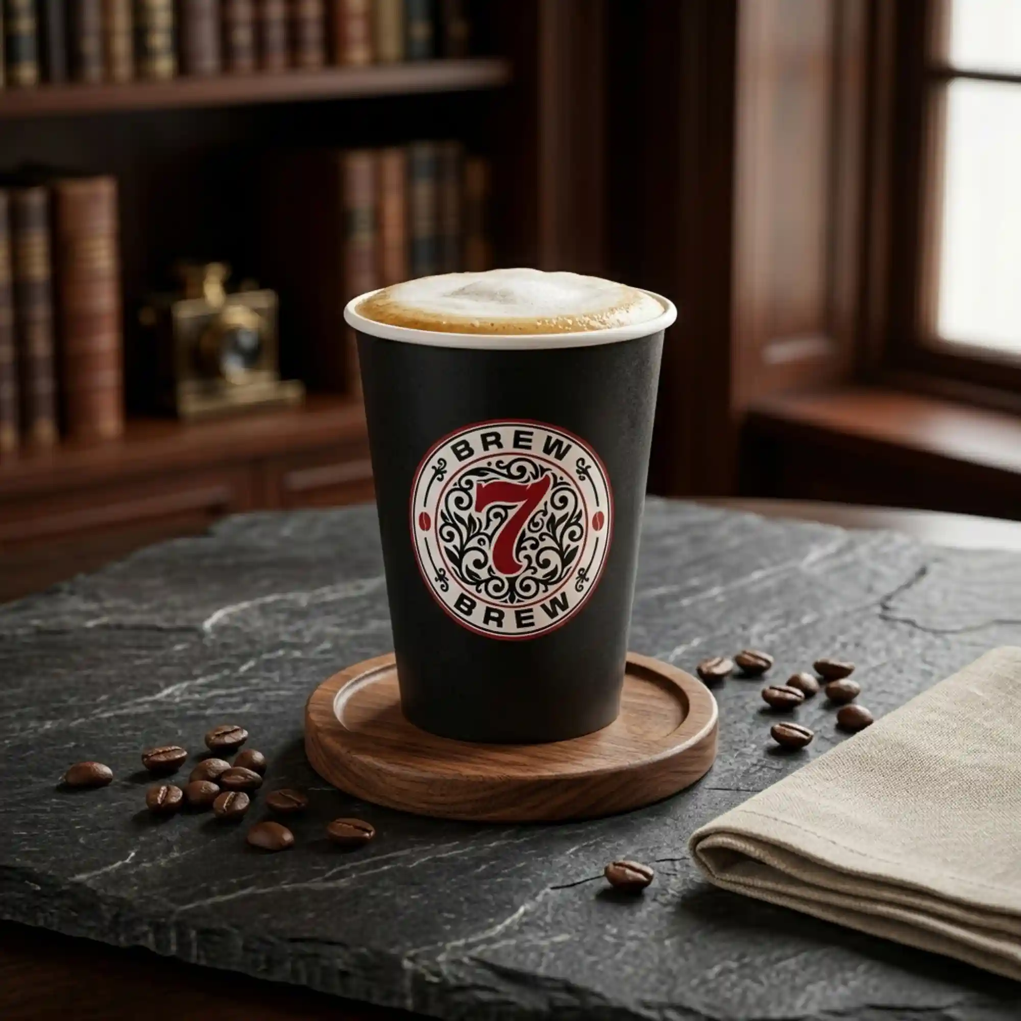 7 Brew Cupcake Cappuccino