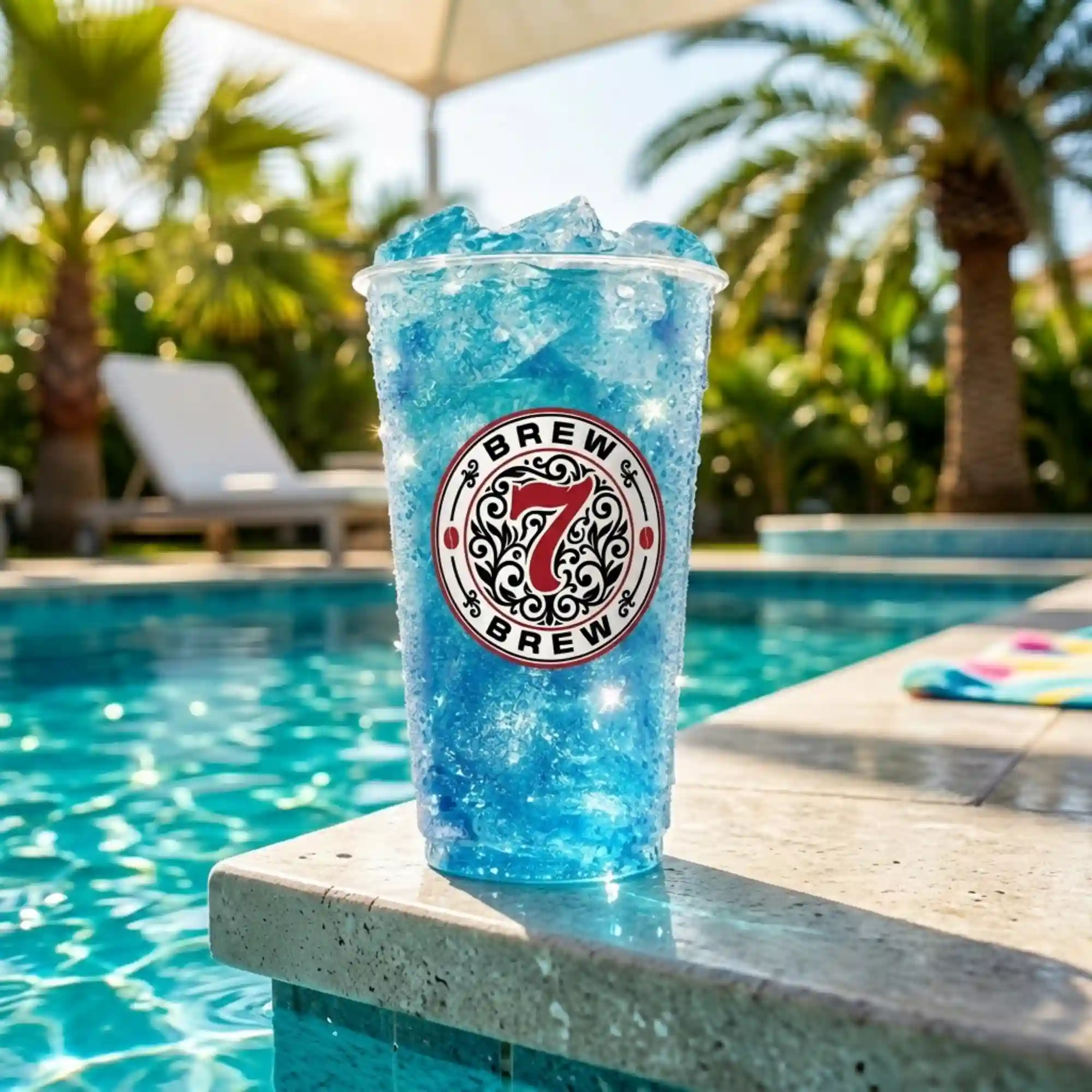 7 Brew Blue Typhoon Lemonade
