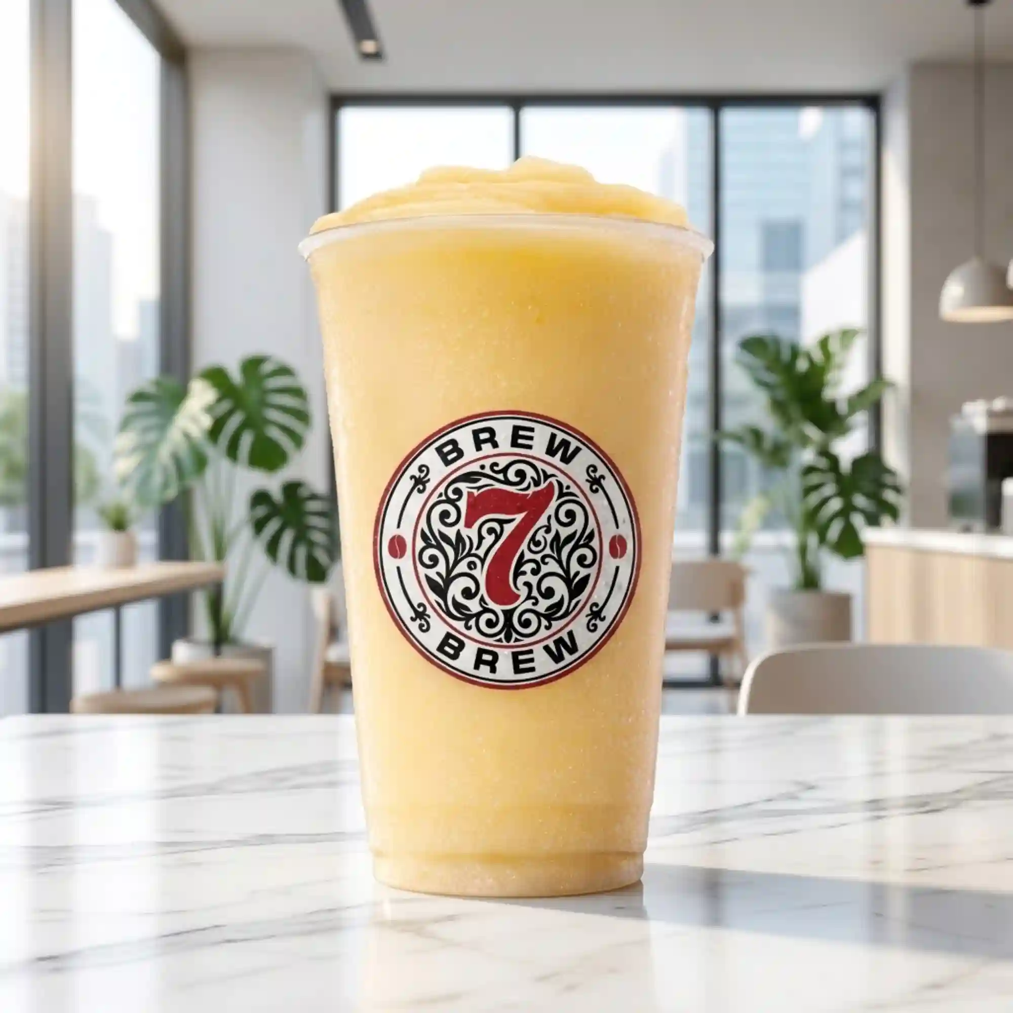 7 Brew Cherry Piña Colada Smoothie